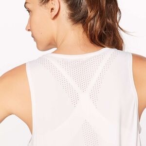 Lululemon Run On Tank White / Off White